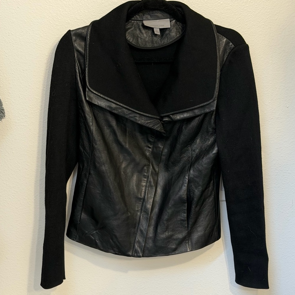 Classiques Entier Black Leather Jacket